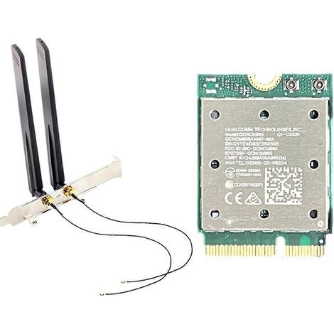 WiFi7 QCNCM865 Drahtlose WLAN-Karte Tri-Band-Netzwerk-WLAN-Adapter