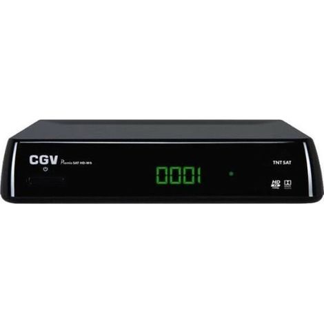 CGV Premio SAT HD-W6 - Terminal de réception TNT gratuite par satellite pour bouquet TNTSAT ( Catégorie : Adaptateur TNT