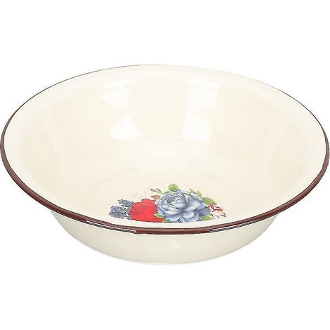1 bassine à fruits en émail