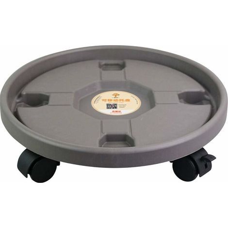 [JAMAIS UTILISÉ] Chariot De Plantes Porte Plante A roulettes Support De Pot De Fleurs, avec Roues, Support De Plantes À roulettes Et De Plante en Plastique Chariot, Porte Plante pour L'intérieur + L'e (1/5)