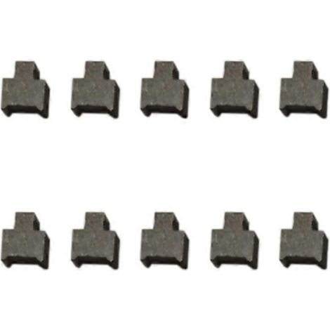 Balais de charbon pour moteur RS550 (compatibles avec les moteurs Ryobi DEVON RS545, 555 et 550) - Lot de 10