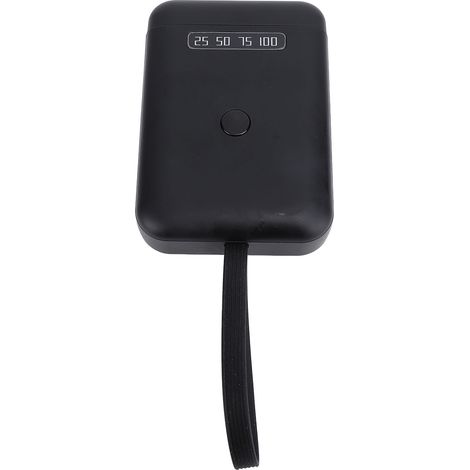 Lampe UV LED 405 nm pour extensions de cheveux, 18 W, avec indicateur de batterie précis, lampe de polymérisation UV portable pour extensions de cheveux, outil pour salon à domicile, noir. (1/5)
