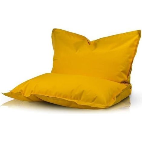 Coussin d'allaitement 140x100 cm – Oreiller pouf pour enfants – Confort optimal pour tout-petit – Jaune