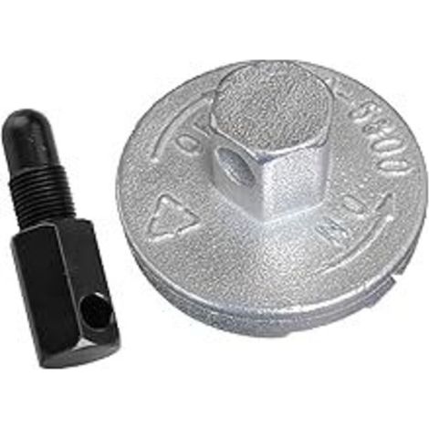 Outil de démontage d'embrayage pour tronçonneuses, toutes marques, gris (convient aux tronçonneuses 45/52/58) (1/3)