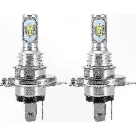 Ampoules de phares LED CSP, blanc super 6000K, kit compatible H4 9003 HB2 (1/4)