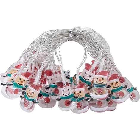 Guirlandes Lumineuses De Noël Intérieur - Bonhomme De Neige Guirlande LED (1/5)