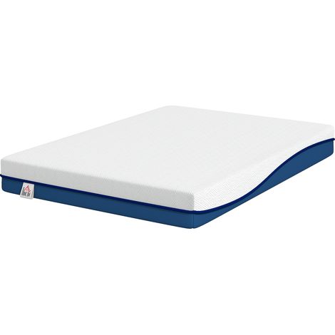Matelas 190 x 135 cm, épaisseur 20 cm, matelas viscoélastique au thé vert, fermeté moyenne, matelas rafraîchissant avec mousse à gel (1/5)
