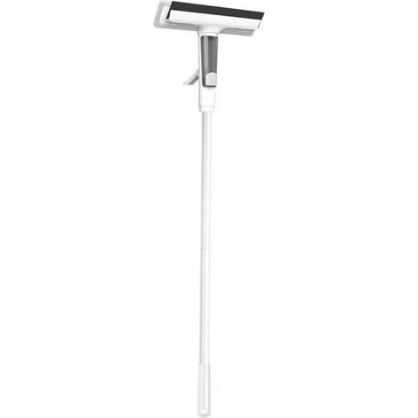 Limpiacristales de doble cara con chorro de agua, pértiga extensible para trabajar en altura (4 paños, 2 rascadores). (1/5)