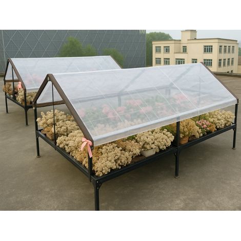 BÂCHE TRANSPARENTE 2x3m 210g/m2 [TARPAULIN1] (1/5)
