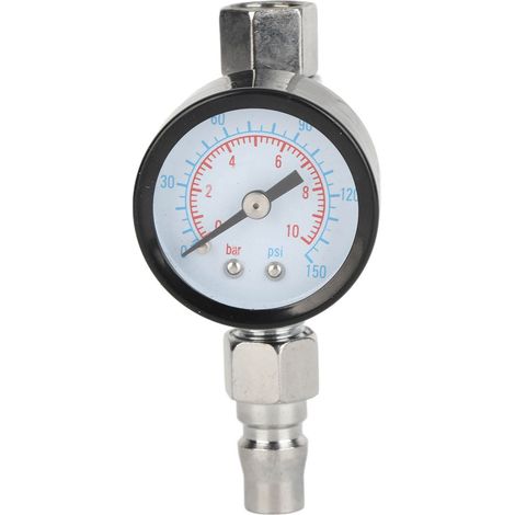Régulateur de pression d'air 1/4 pouce NPT en acier allié résistant à l'usure pour pistolet de pulvérisation automobile (1/5)