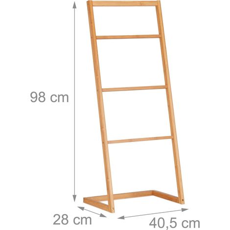 Toallero de pie 98 cm bambú 130002277
