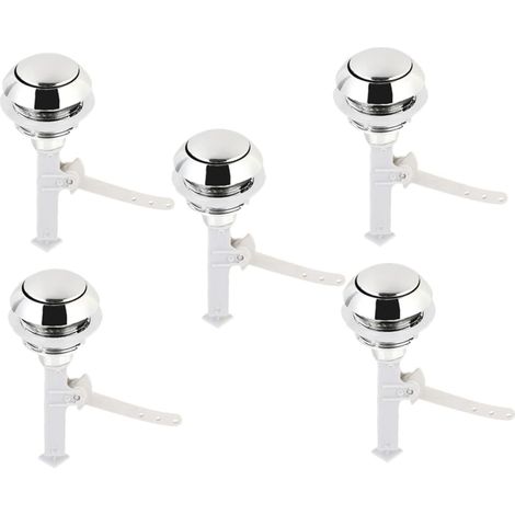 5pièces Bouton Chasse Eau Wc Poussoir Lot (1/5)