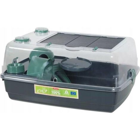 Zolux Ehop Käfig Grün für Hamster Ökologisch Komfortabel