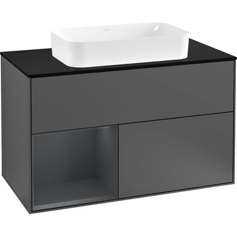 Villeroy & Boch G242HGGK Meuble sous-lavabo Finion G24 (1/2)