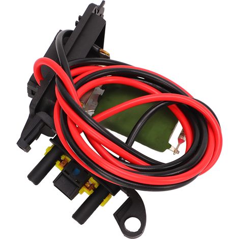 Résistance de moteur de ventilateur de chauffage 7701209803 avec faisceau de câbles, remplacement pour Clio MK III (1/5)
