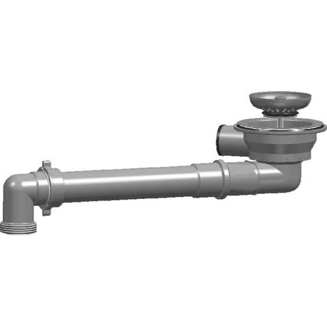 Korbablauf ohne Überlauf, Durchmesser 90mm