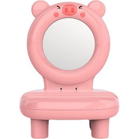 Niedlicher, tierförmiger Handyhalter für den Schreibtisch, verstellbar für Tablets – für Zuhause, Büro und Reisen, Rosa (1/5)