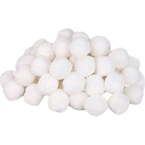 Symboles de filtres de piscine, symboles de nettoyage de piscine, équipement de nettoyage de piscine, filtre 500 g, boule de fibres purificatrices-AquaForge (1/5)