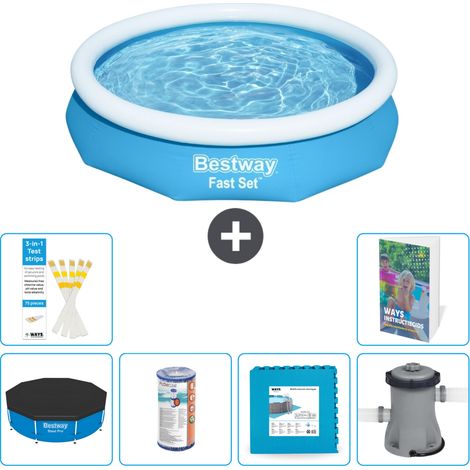 Bestway Piscina Bestway Fast Set Rotonda - 305x66 cm - 7-pezzi  S146