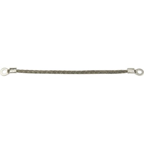 Braided Wire avec cosse M3.5, longueur 0.1m ( Prix pour 1 )