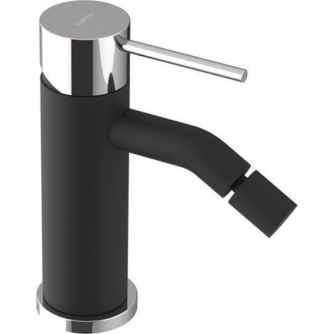 Sapho Ultramix - Mitigeur de bidet, noir mat/chrome UT003BC (1/2)