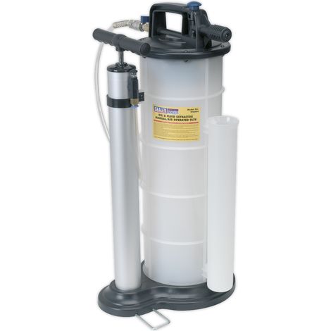 Sealey Manual/Air Vacuum Oil & Fluid Extractor Pump 9L TP6904