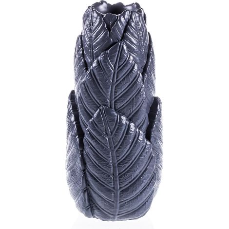 Vase décoratif, Gris Nuit, 110 x 110 x 230 mm, vases décoratifs Modernes, Haut – Vase à Fleurs esthétiques – Vase décoratif en béton – Vase décoratif Haut – Décoration pour l'intérieur (1/5)