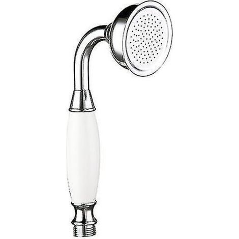 Douchette en laiton, style victorien traditionnel, chrome poli - q36- (1/5)