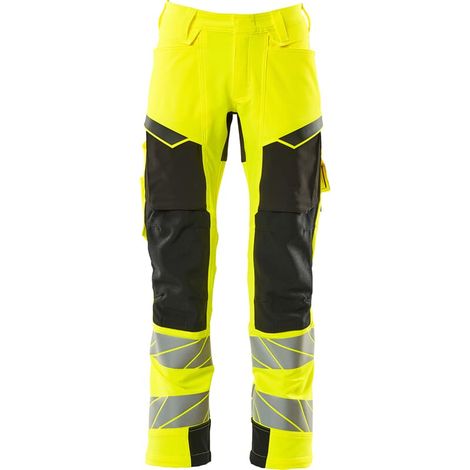 Mascot Hose mit Knietaschen 19079-511-1709 Gr. 82C48 hi-vis gelb/schwarz (1/5)