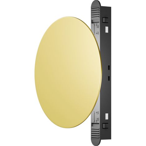Spot rail magnétique 48V noir/or LED 5W 3000K Maytoni (1/5)
