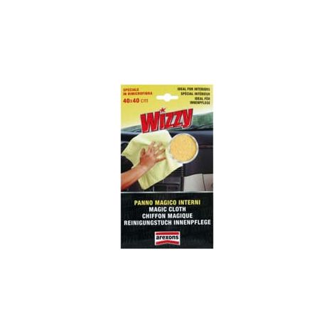 WIZZY PANNO BIMICROFIBRA MAGICO INTERNI- - cm.40x40 (1618) - 2 blister AREXONS