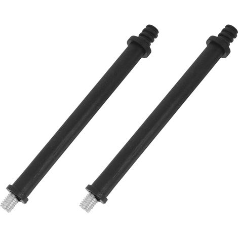 2 Pieces Black Handle for Plastic and Iron Toilet Brush M10