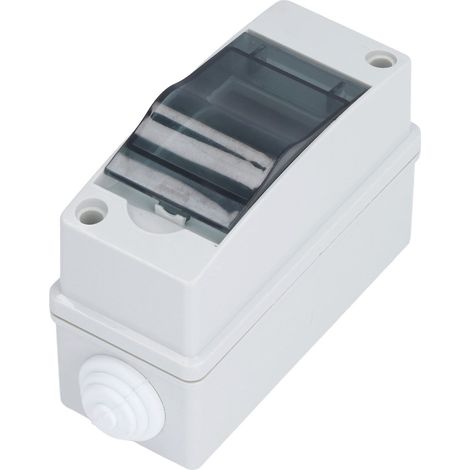 Verteiler-Schutzkasten IP65 wasserdichtes Elektronik-Anschlussgehäuse mit transparenter Abdeckung (1/5)