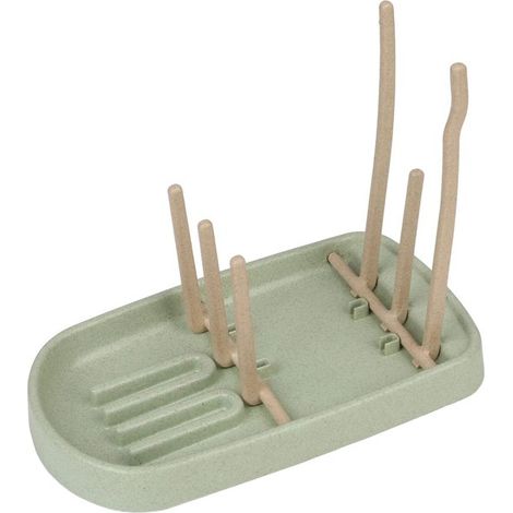 Dailygoody – Flaschentrockenständer – Trockenständer für Sauger und Zubehör – Grün – Hygienisch und ordentlich – Geeignet für Babyflaschen... (1/5)