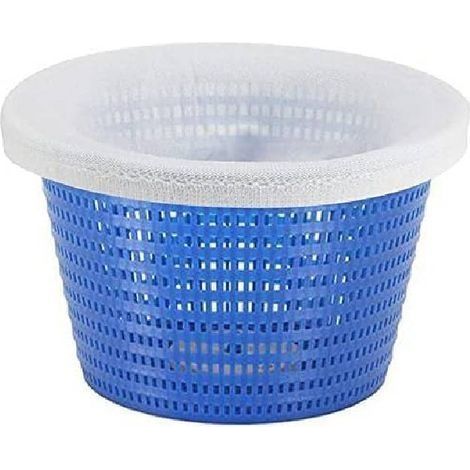 10 Stück Poolskimmersocken, elastische Nylon-Gewebefilter, Poolskimmersocken zum Auffangen von Pollen, Blättern und Haaren (10 Stück) (1/5)