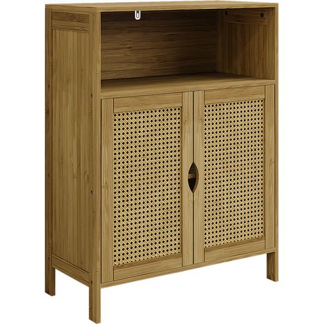 mobiletto bagno Liora, Bambù, 60 x 80 cm, Vicco