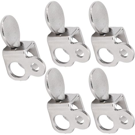 Juego de 5 clips de acero inoxidable para agujas de máquina de coser, portaagujas de repuesto fijo para Youth 505