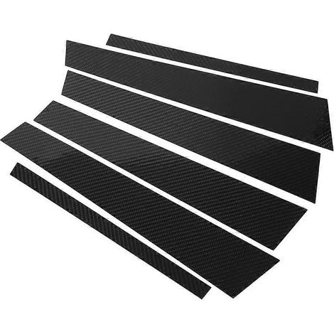 Zierleiste aus Kohlefaser für die B-Säulen der Autofenster, passend für BMW 5er E60 (2004–2010)