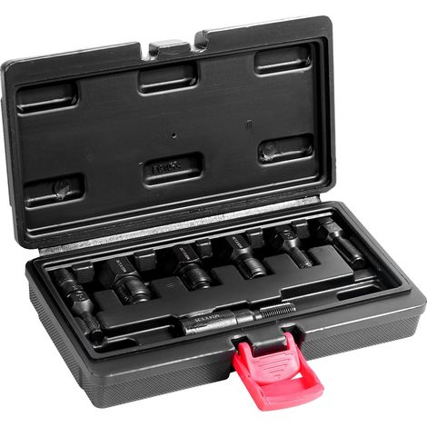 Kit de herramientas para roscado VEVOR de 7 piezas, M10 M12 M14 M18 M20 M22, acero al carbono, aplicaciones de reparación, 7 piezas (1/2)