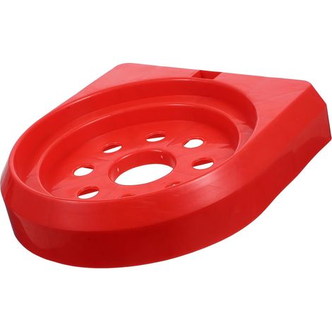 Support de base en ABS pour extincteurs, compatible avec les extincteurs 3 kg à 8 kg, rouge, sûr et (1/5)