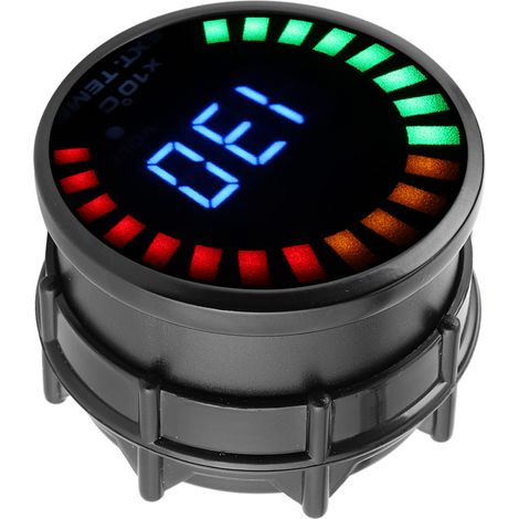 Jauge de température des gaz d'échappement 52 mm (2 pouces) avec affichage numérique LED EGT pour véhicules à essence 12 volts (1/5)