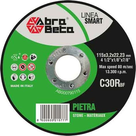 DISCO DA TAGLIO PER MARMO ABRA BETA Ø 230x3,2 mm