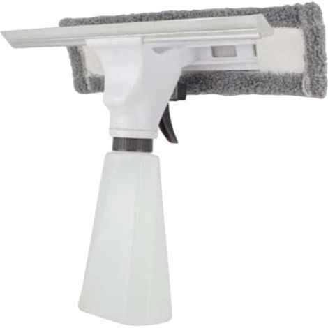 Kit de nettoyage de vitres, raclette à vitres avec vaporisateur, kit de nettoyage de vitres avec housse intégrale, essuie vitres professionnel for salle de bain, douche, voiture, vitre (1/5)