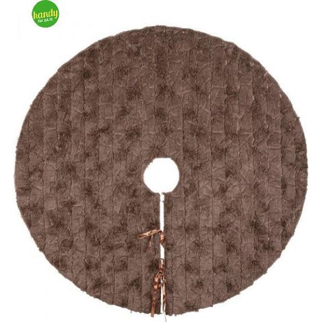 Copribase Albero Wolly Bizzotto Marrone Ø 90cm (1/2)