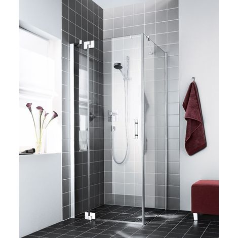 Kermi Pendeltür Filia XP 1WR10020 rechts 985-1010/2000mm SIHG ESG klar mit Clean (1/5)