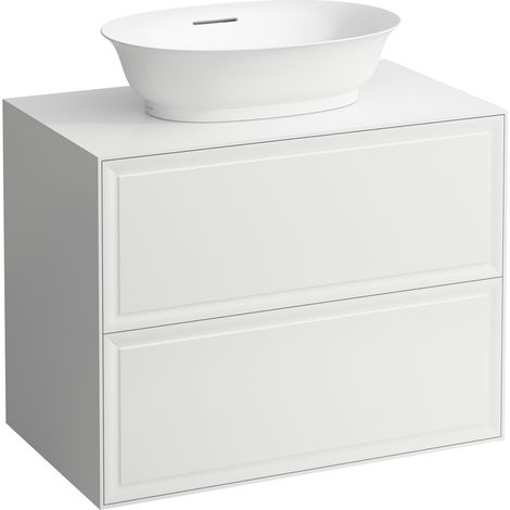 LAUFEN The New Classic Aparador, 2 cajones, 775x455x600mm, para