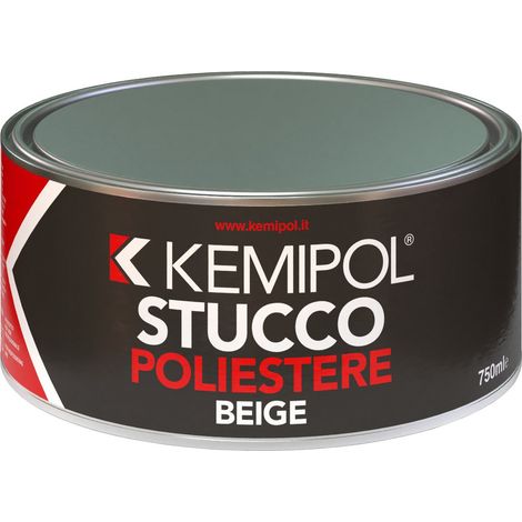 STUCCO POLIESTERE KEMIPOL LT. 0,750. Prezzo per 1 pezzo. (1/2)