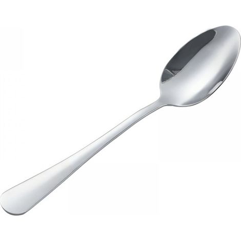 Cuillère À Service Ronde - En Acier Inoxydable - Manche Long - Pour Salade Pâtes Légumes Desserts - Argent - 1 Pièce (1/5)