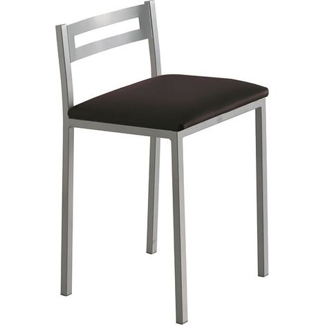 Packs taburete bajo Moli Color: Asiento Negro - Sillas: 2 taburetes (1/5)