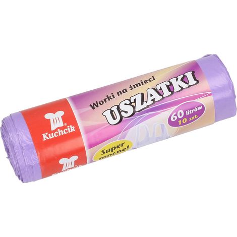 Sacchetti della spazzatura Kuchcik Uszatki Super Strong 60L 10 pezzi (1/4)